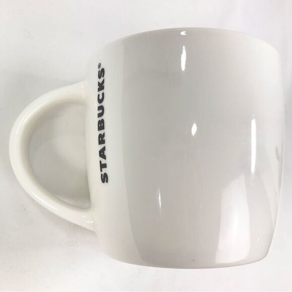 Starbucks 2017 White Green Mermaid Graphic 14 oz. Mug - Picture 4 of 11